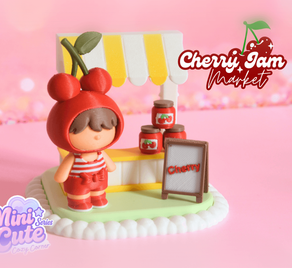 Cozy Corner Cherry Jam Market 3d model