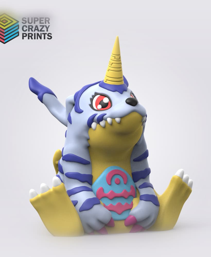 Digimon - Gabumon 3d model