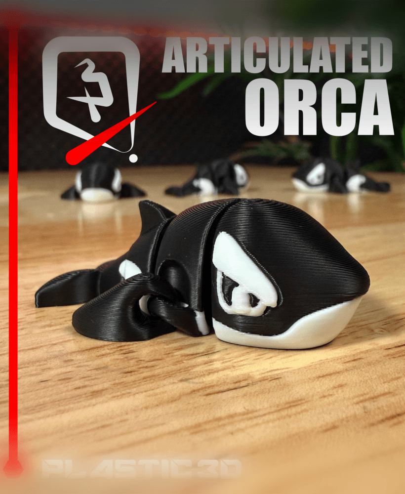 Articulated Orca — The Majestic Ocean Wanderer 3d model