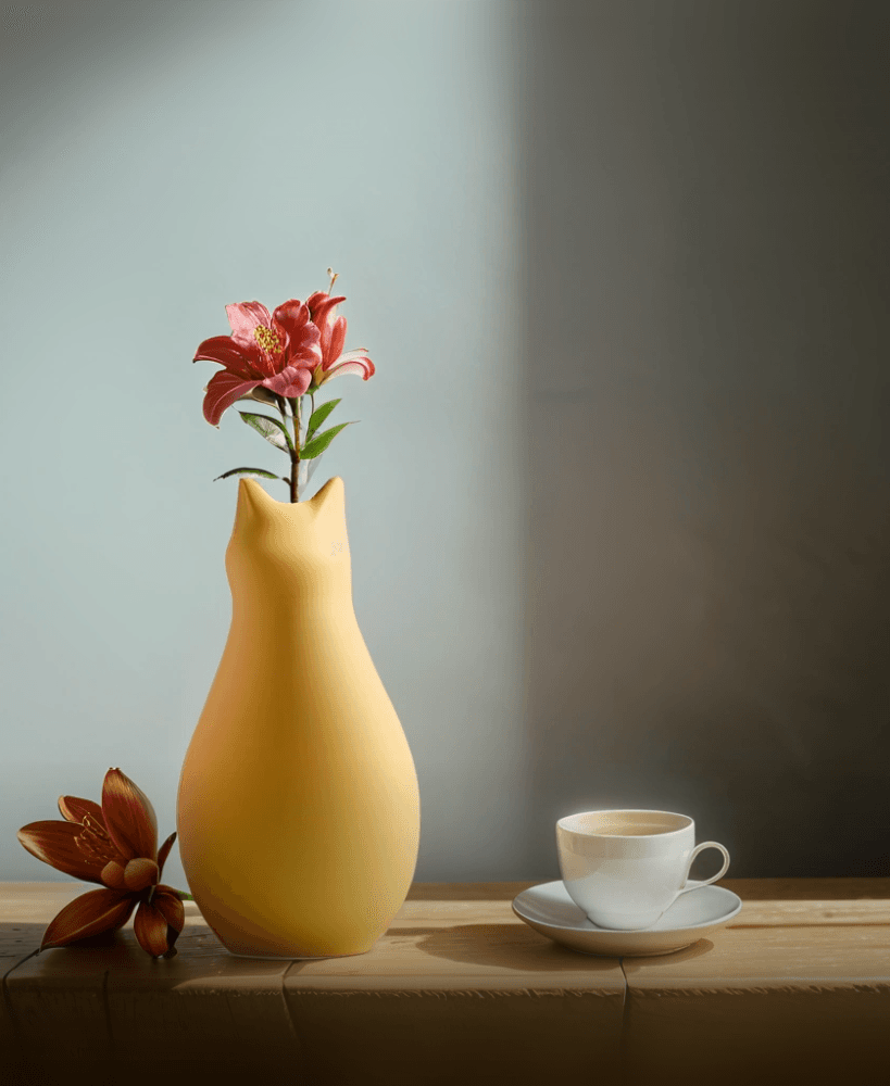 Cat Vase for Modern Interiors and Unique Home Decor 3d model