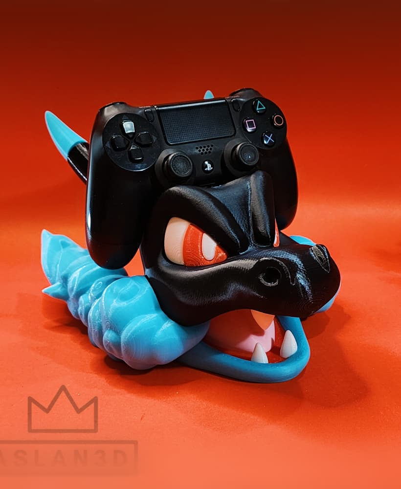 Mega Charizard X - Holder Controller 3d model