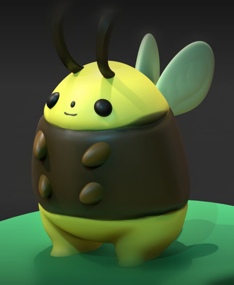 Bee.stl 3d model