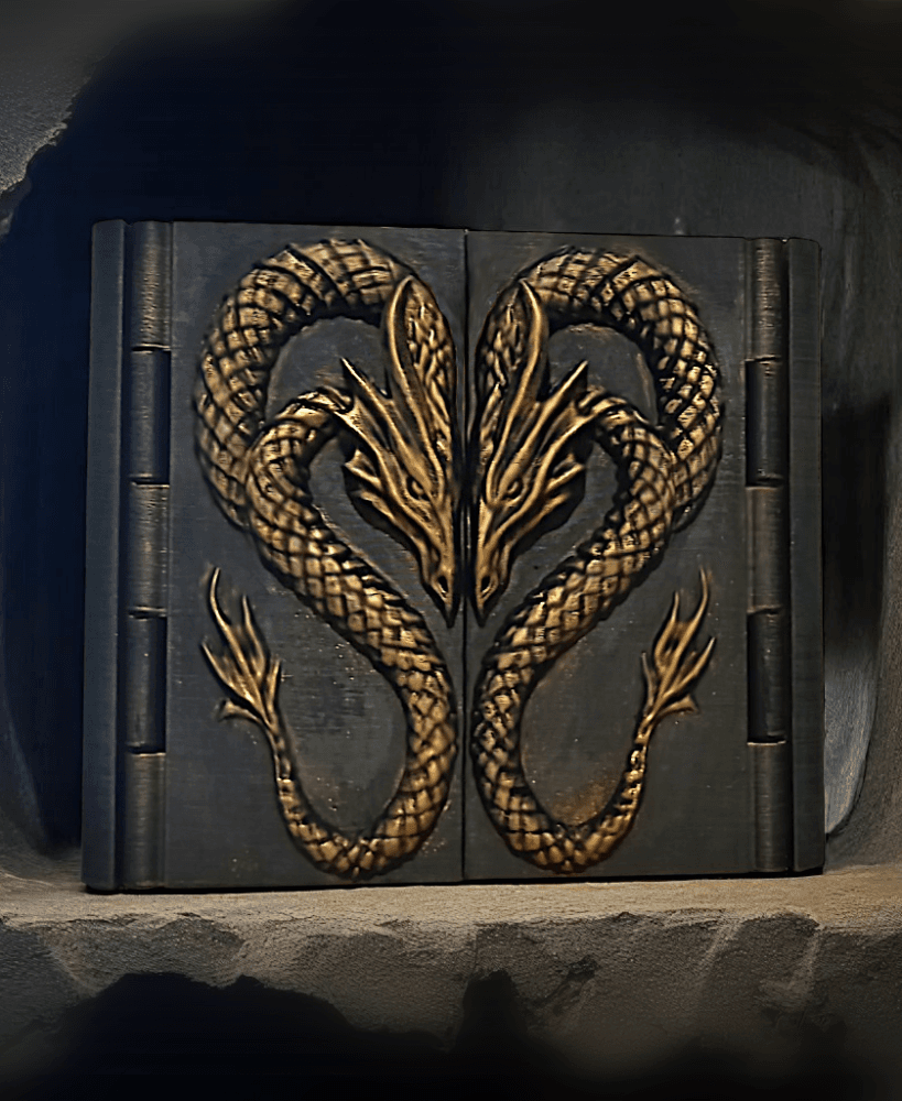 Dragon Heads Box 3d model