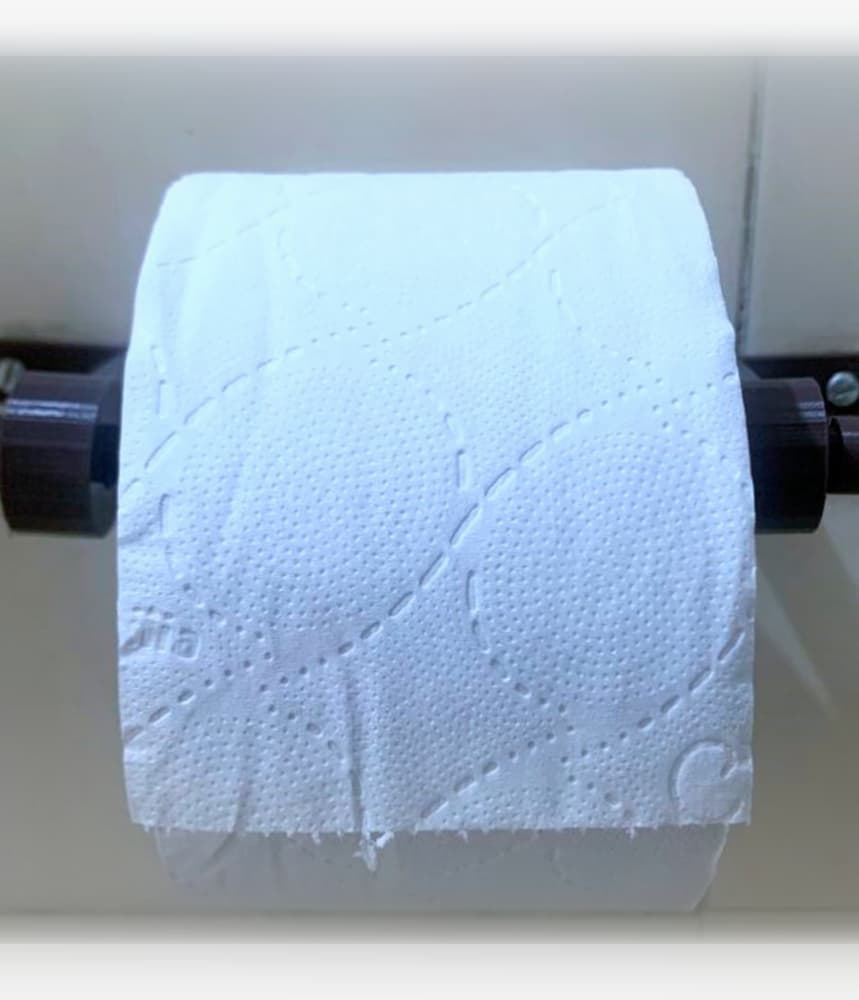 Toilet paper holder basic by Ghaliensita 3d model