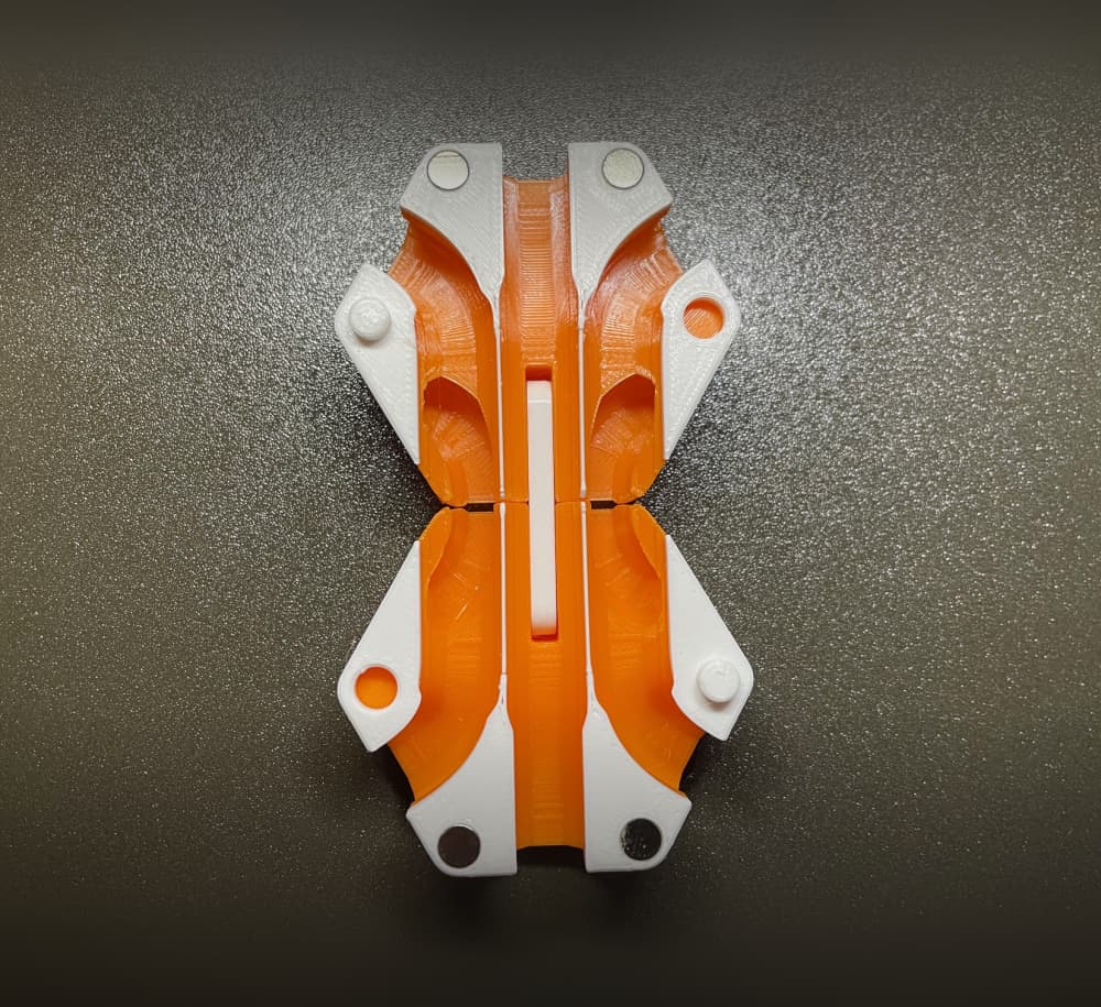 Hextraction Quintuple Lane Tile 3d model