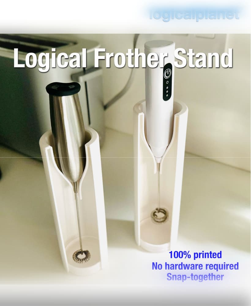 Logical Frother Stand 3d model