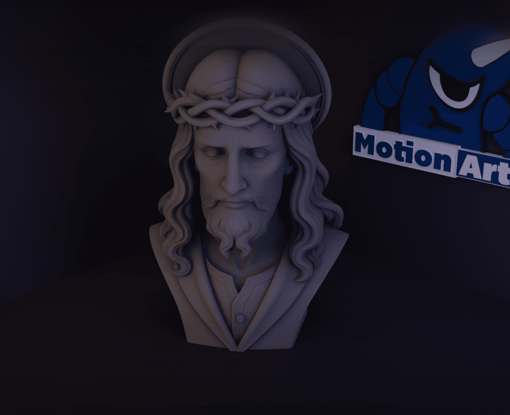 Busto Jesus Cristo.stl 3d model