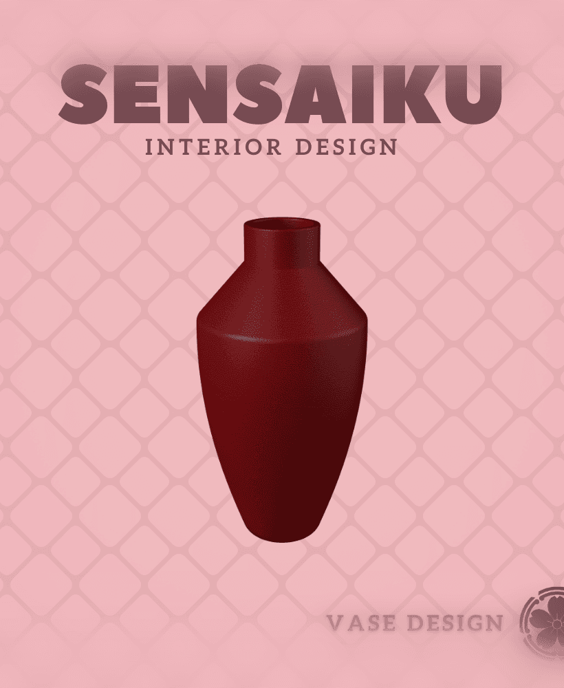 105. Cylinder - V69 Custom Vase Design - Ikebana Home Decoration 3d model