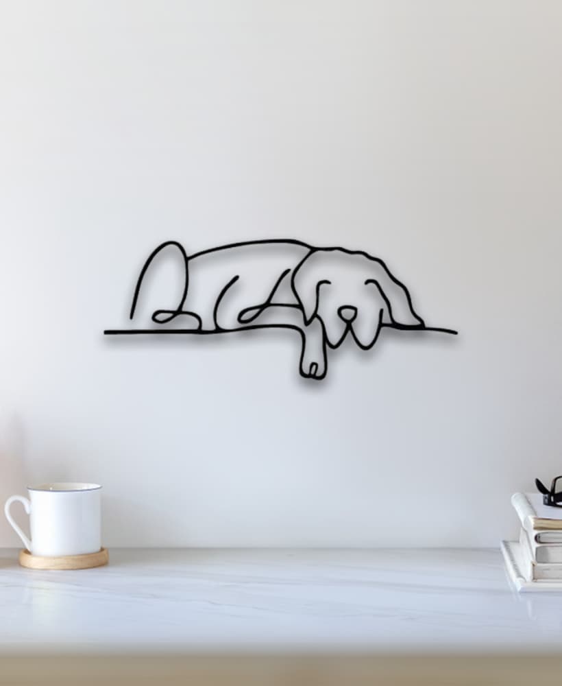 Dog Wall Art 3d model