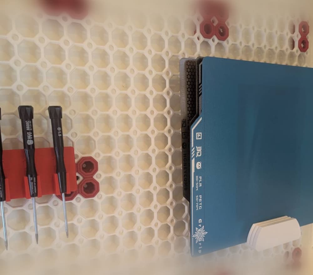 Multiboard-Multiconnect Build plate holder.step 3d model