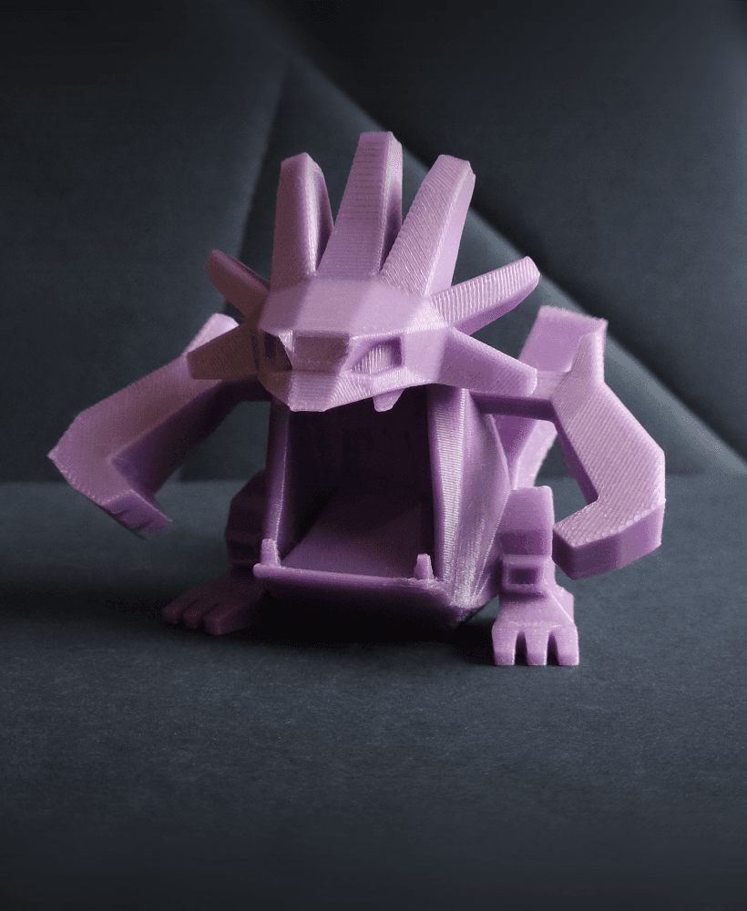 Exploud Low Poly Pokemon 3d model