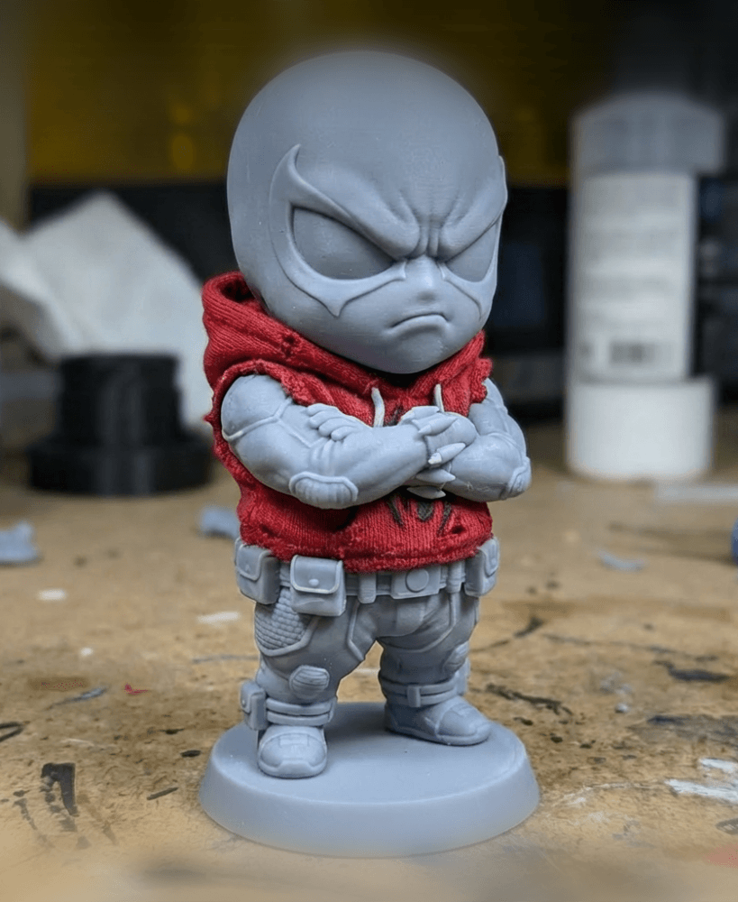 Chibi Spider-Man in Hoodie | Cute & Cool Statue 3d model