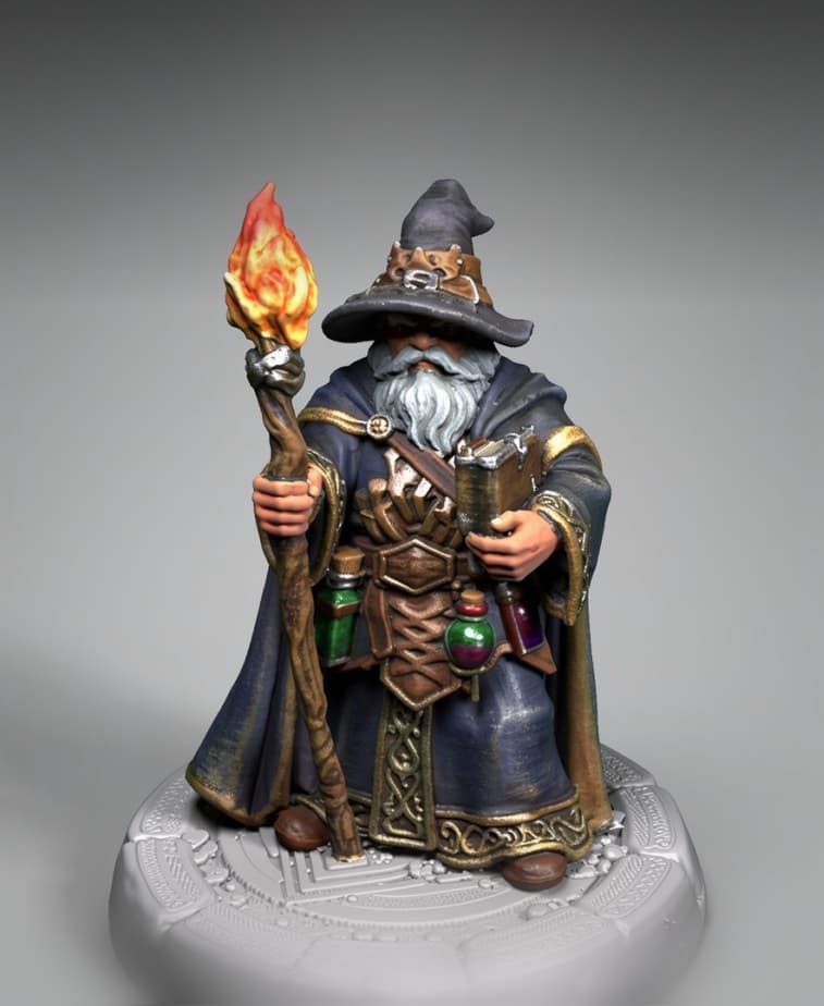 wizard 1.3mf 3d model