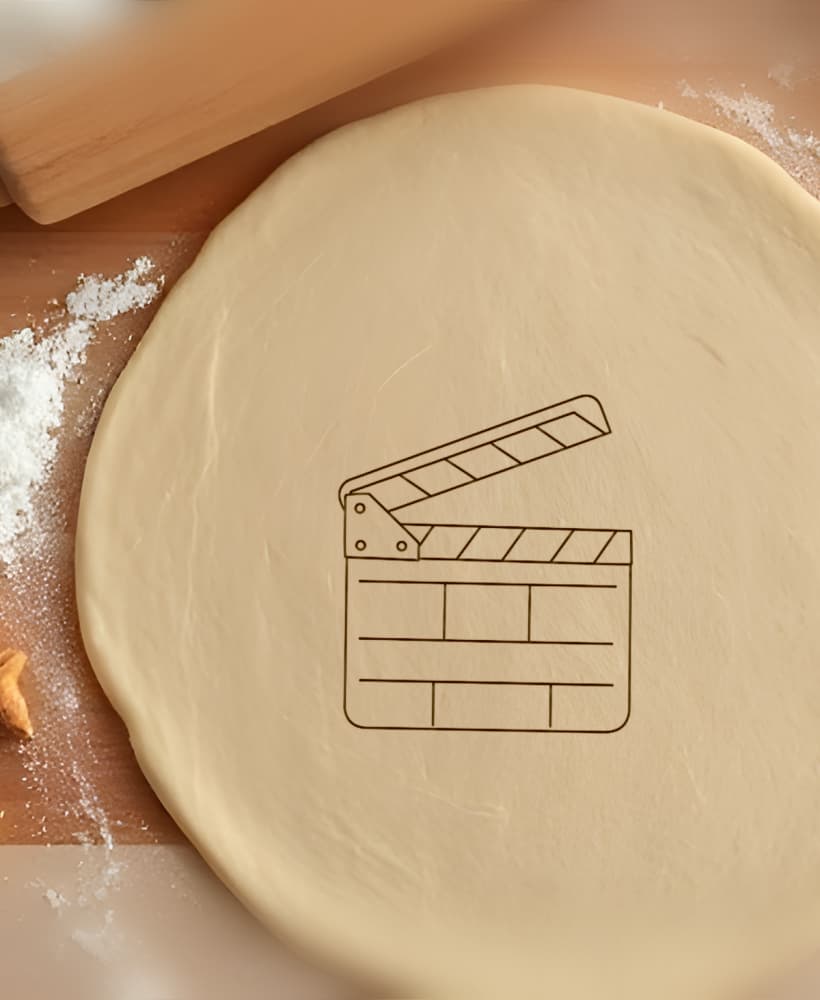 Cinema Cookie Cutter, Biscuit Cutter 3d model