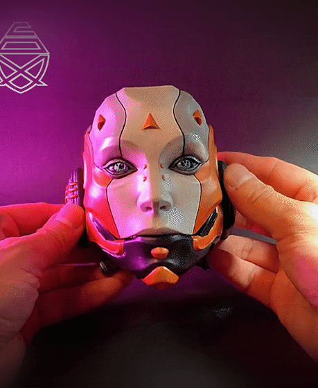 Skulldroid 3d model