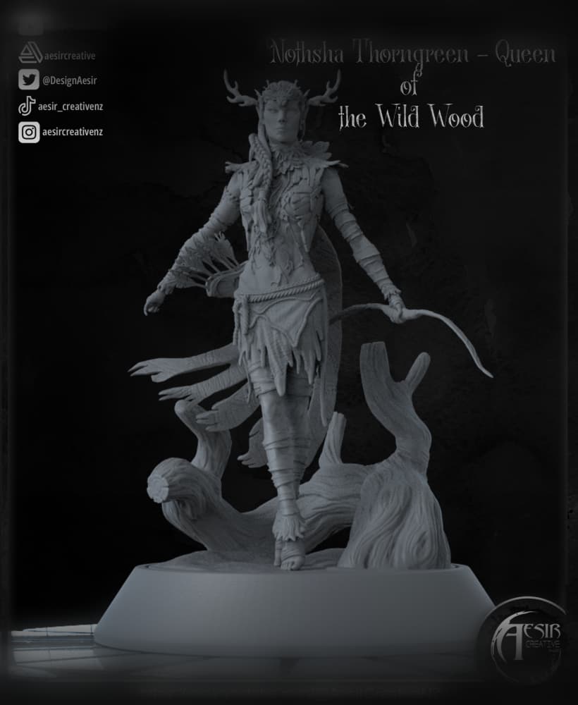 The_Wylde_Queen 3d model
