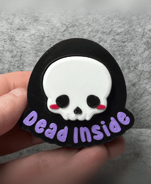 Dead Inside Fidget Clicker 3d model