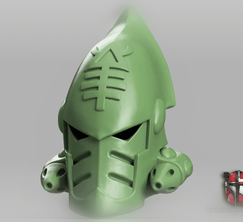 Striking Scorpions Aeldari helmet 1:1 Cosplay Replica 3d model