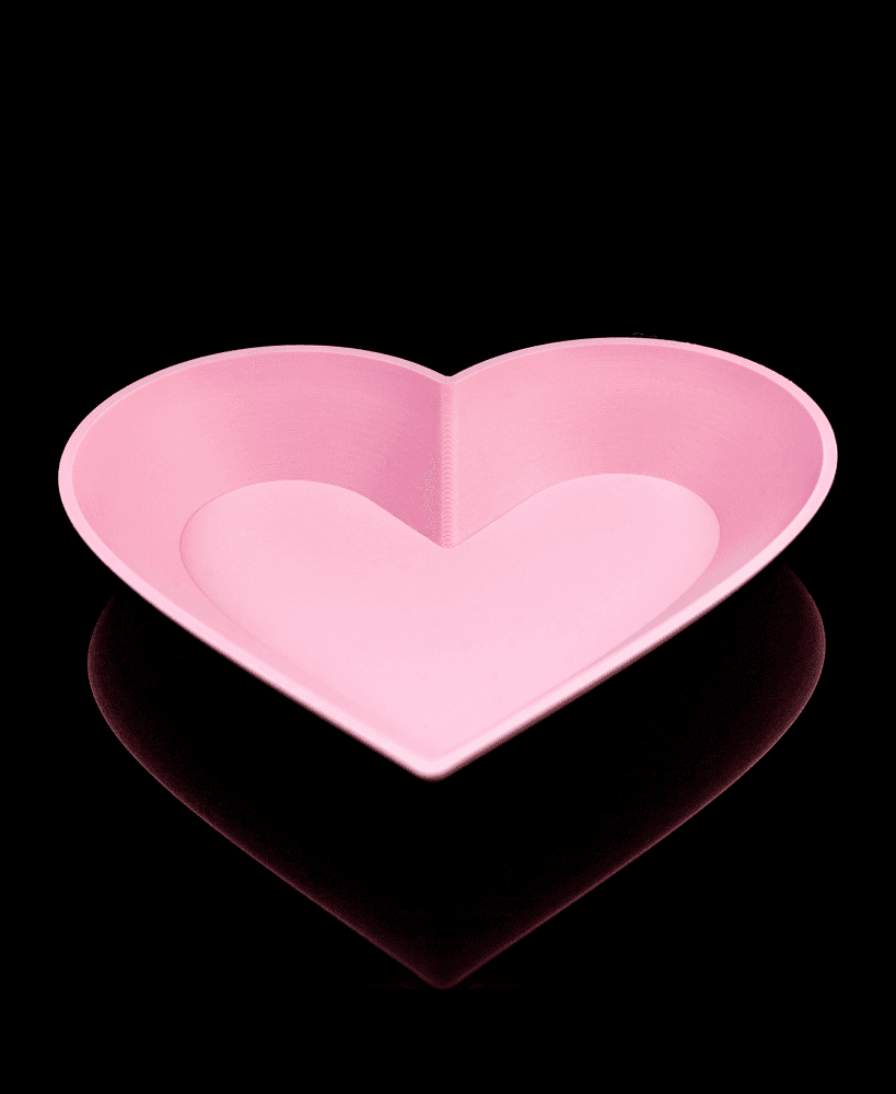 Heart Bowl - Valentine's Day Decor 3d model