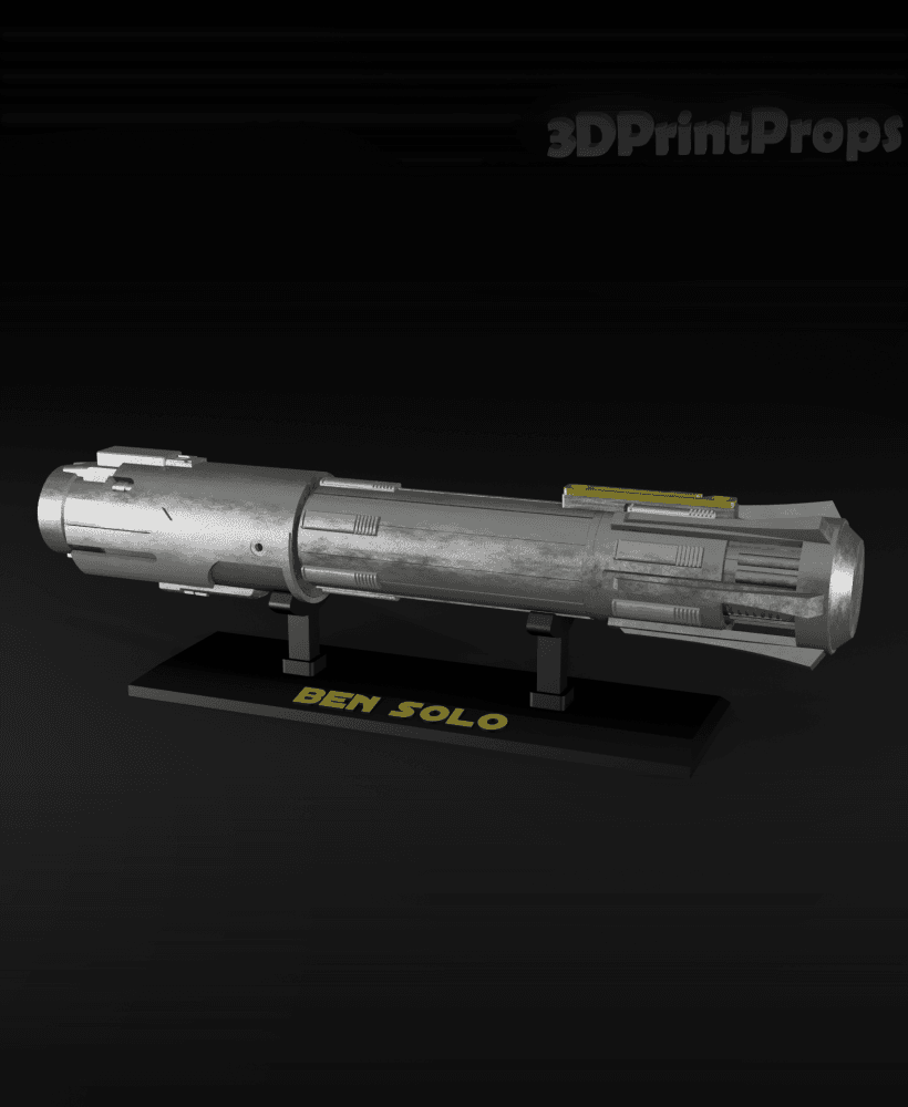 Ben Solo's Lightsaber from Star Wars 3d model