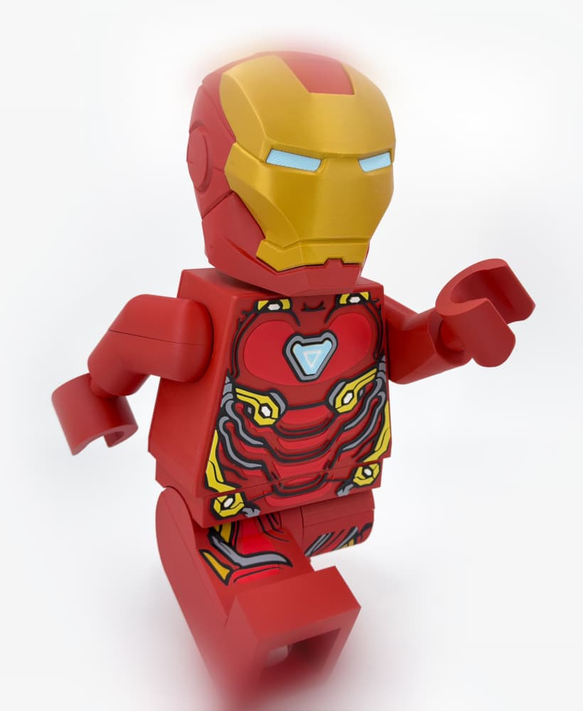 Iron Man Modular Figure! Genius, Billionaire 3d model