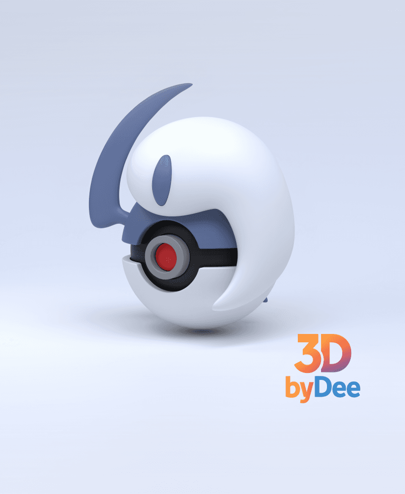 Absol Pokeball 3d model