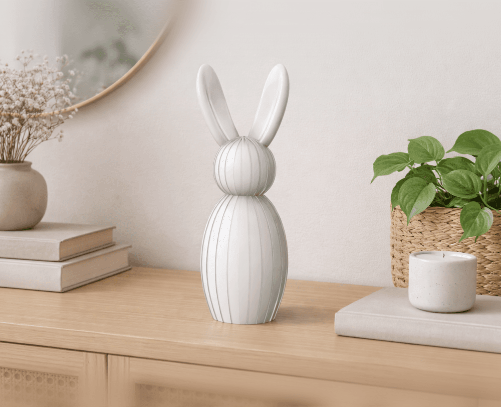 Coniglio decorativo 3d model
