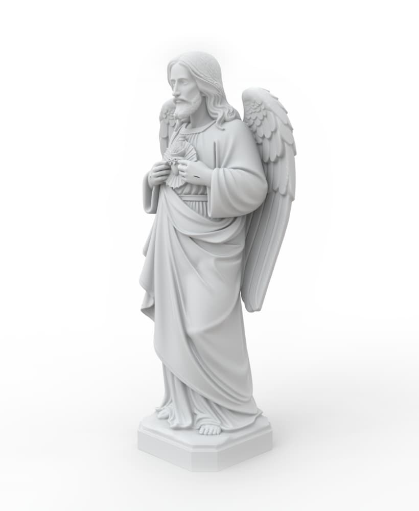 Jesus Statue 3d model