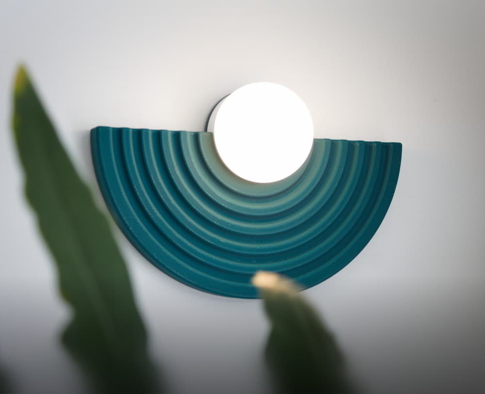 Art Deco Wall Light 3d model
