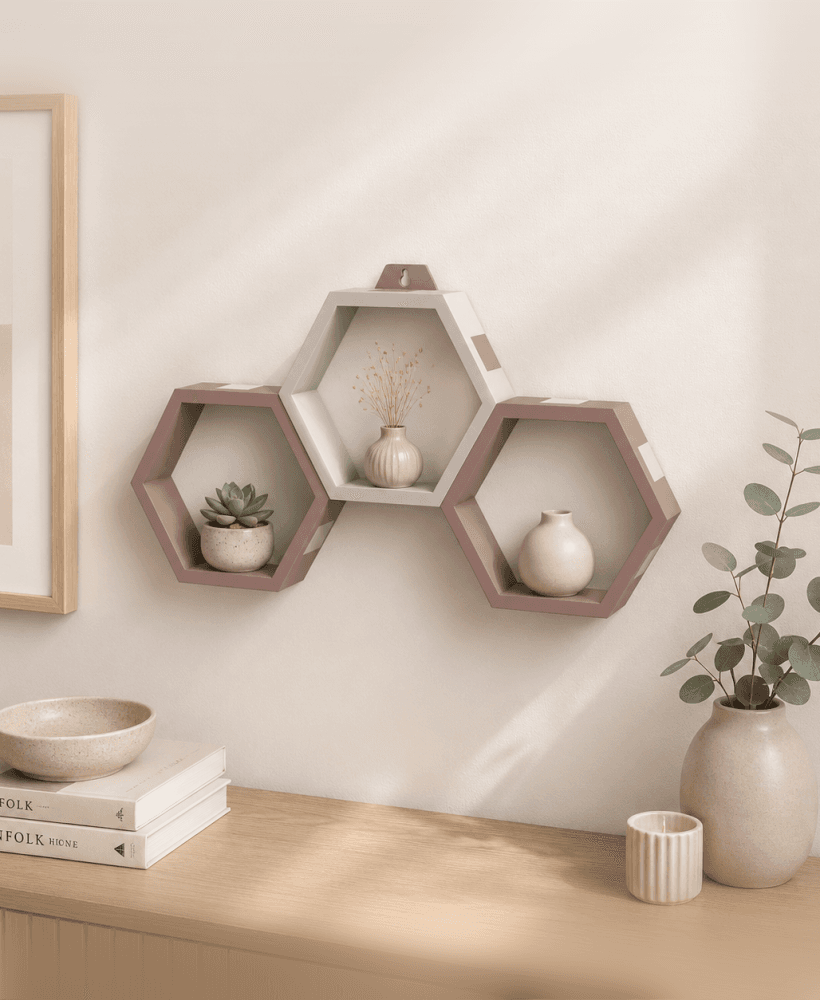 Honeycomb Modular shelf Unit 3d model
