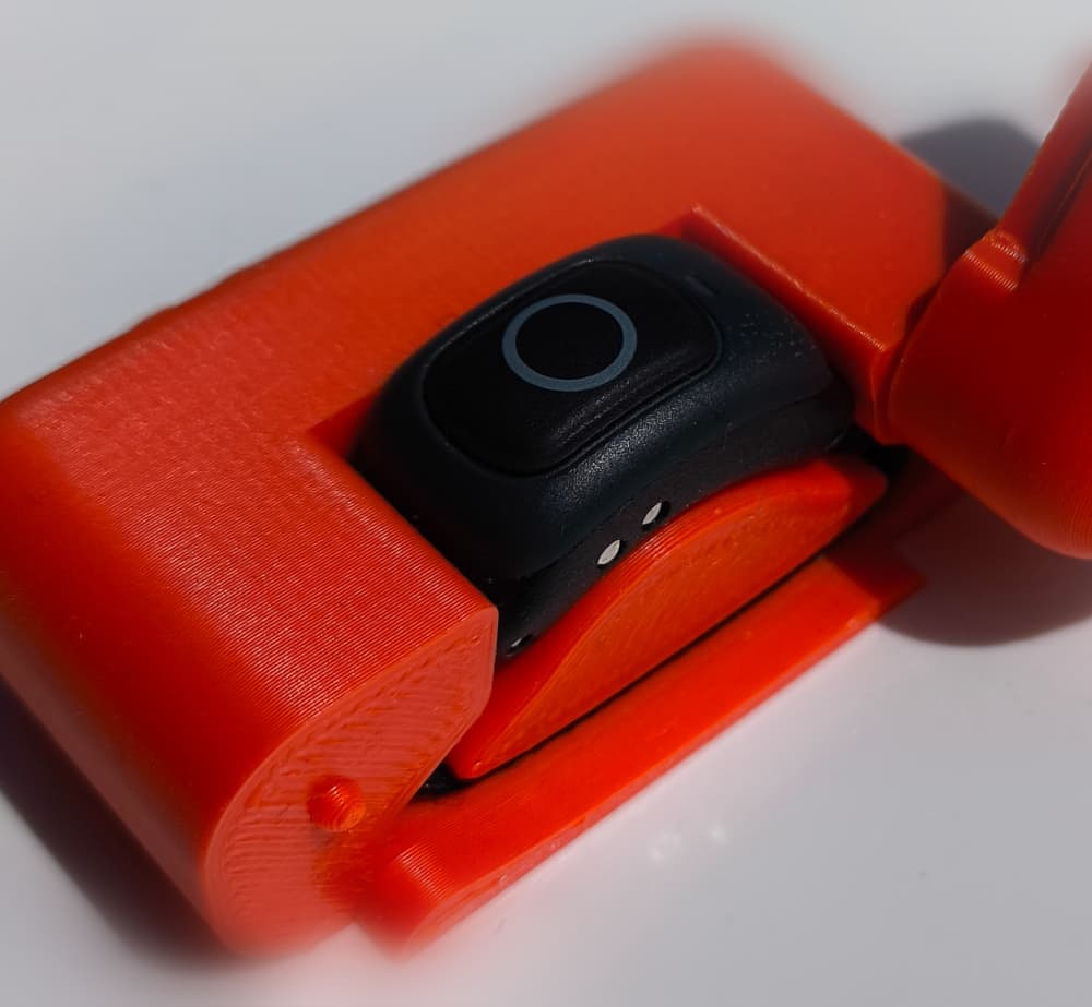 Vacuum-Sealable Case for Insta360 Ring Remote 3d model