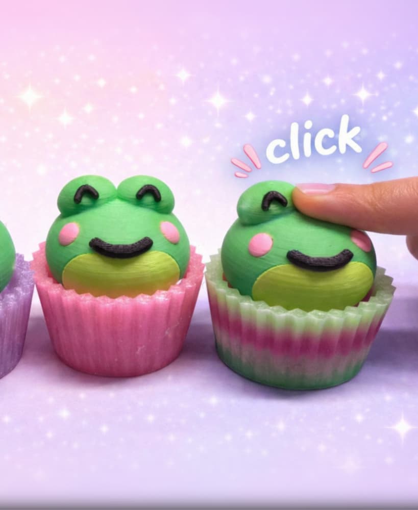 Frog Mochi Clicker 3d model