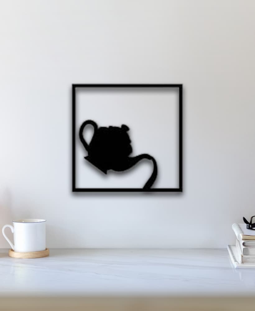 Tea Wall Art 3d model