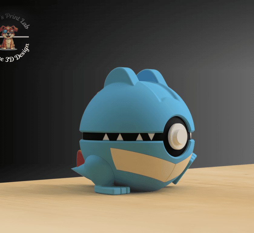 Totadile+Ball+-+A1 Series.3mf 3d model