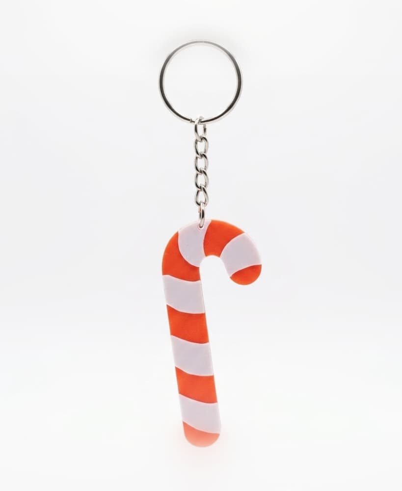CandyCane_KeyChain_PrintStart3D.stl 3d model