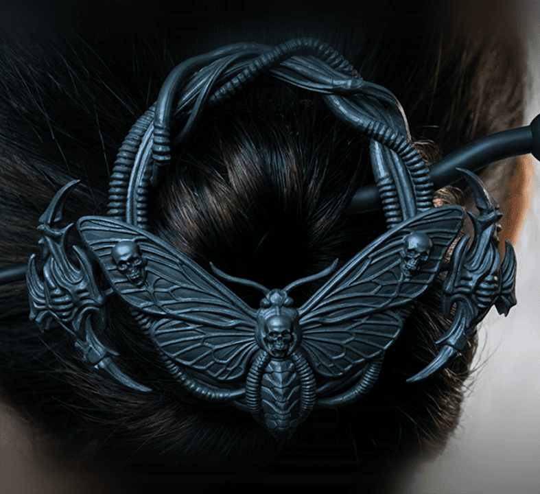 Hair_Brooch_007.3mf 3d model