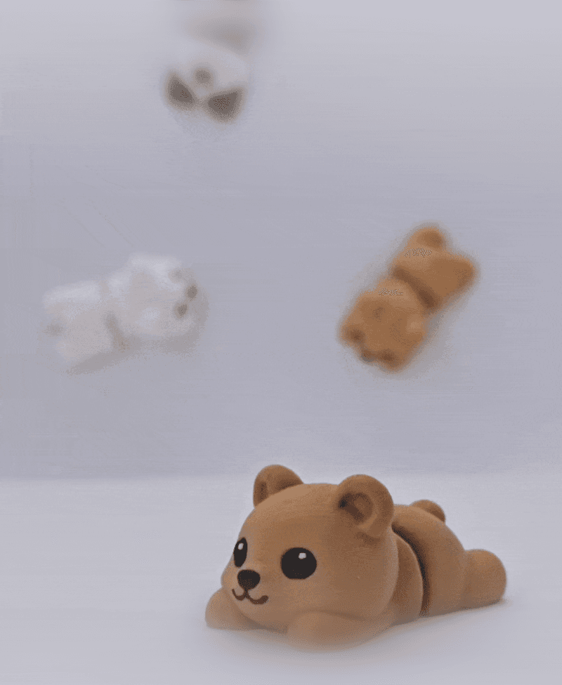 3DL Mini Bears 3d model