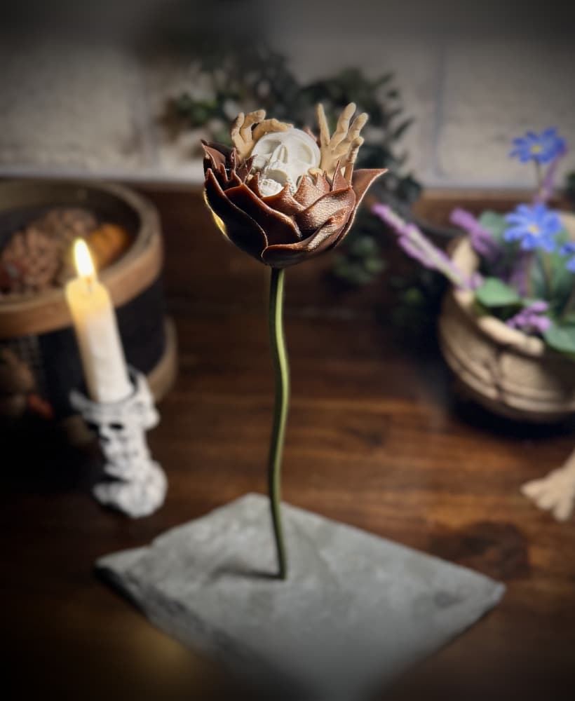 The tormented flower 3d model