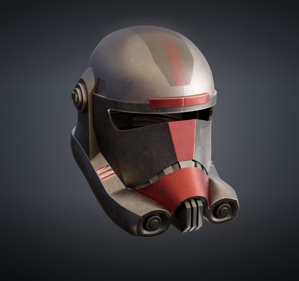 Hunter's Helmet - The Bad Batch 3d model
