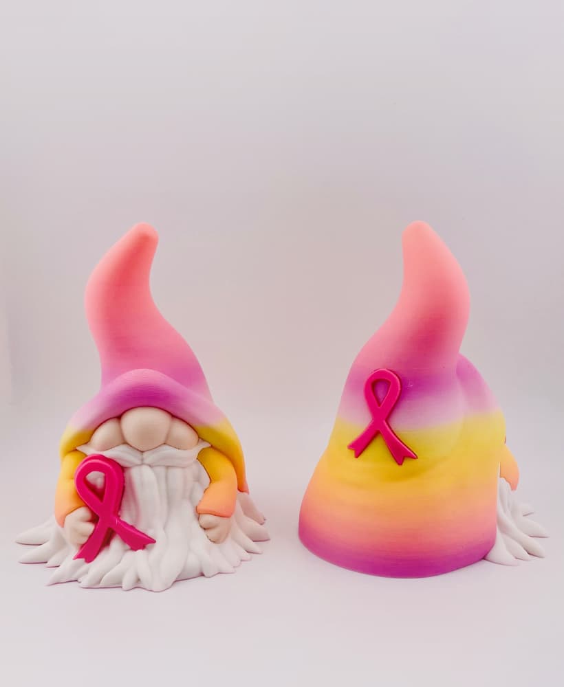 Awareness Ribbon Gnome 3d model