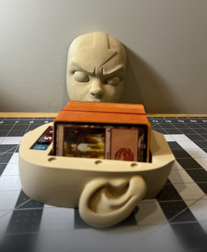 Avatar State Aang Deck Box for MTG 3d model