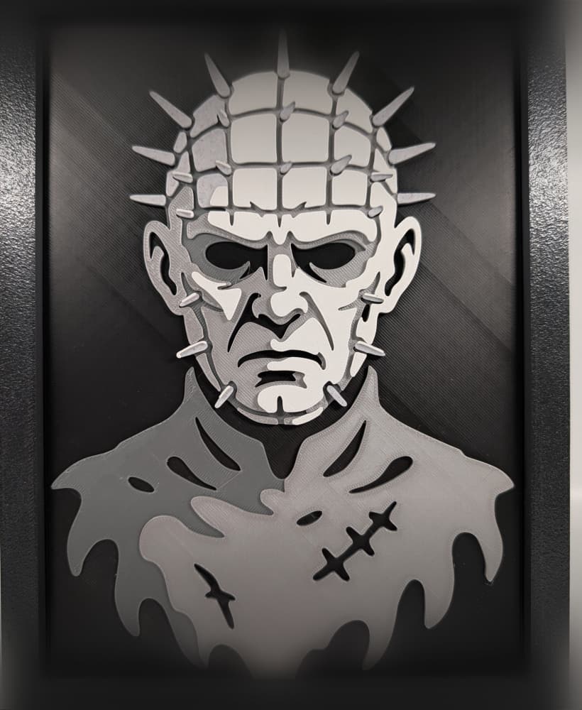 Halloween in Layers - Horror Legends: Pinhead 3d model