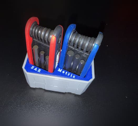 2x1 Kobalt Allen Wrench Top for Multiboard 3d model