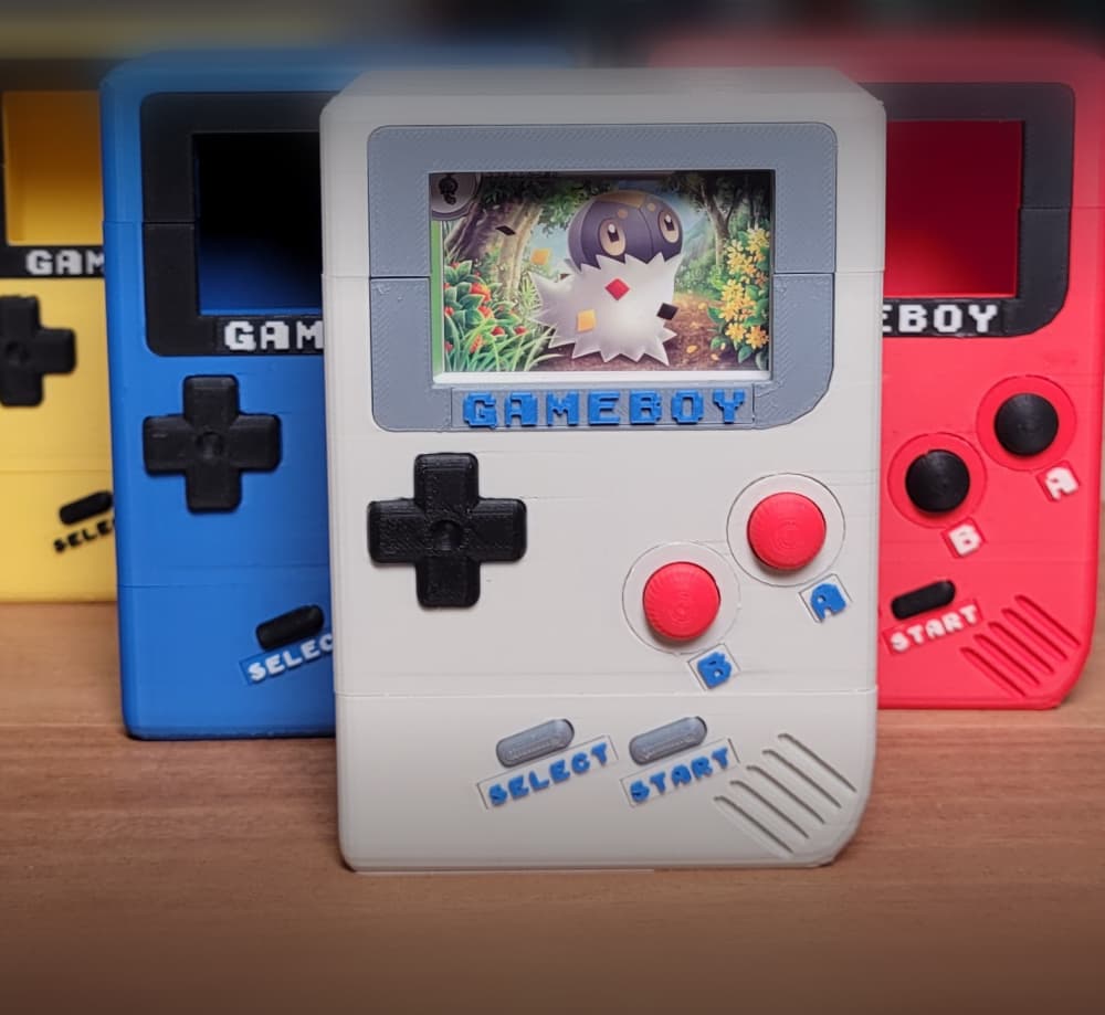 Gameboy Deck & Dice Box for Pokemon TCG.3mf 3d model
