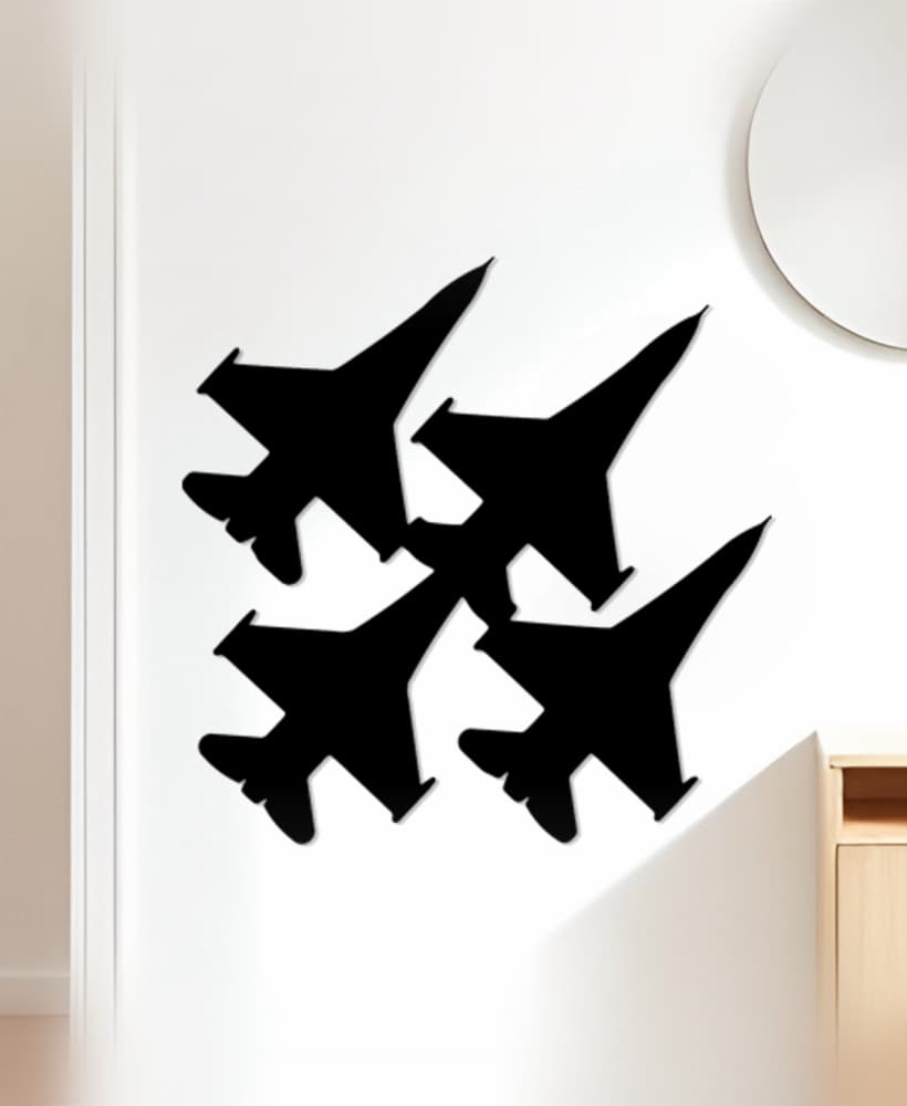 Jet Wall Art, Wall Decor, Home Decor 3d model