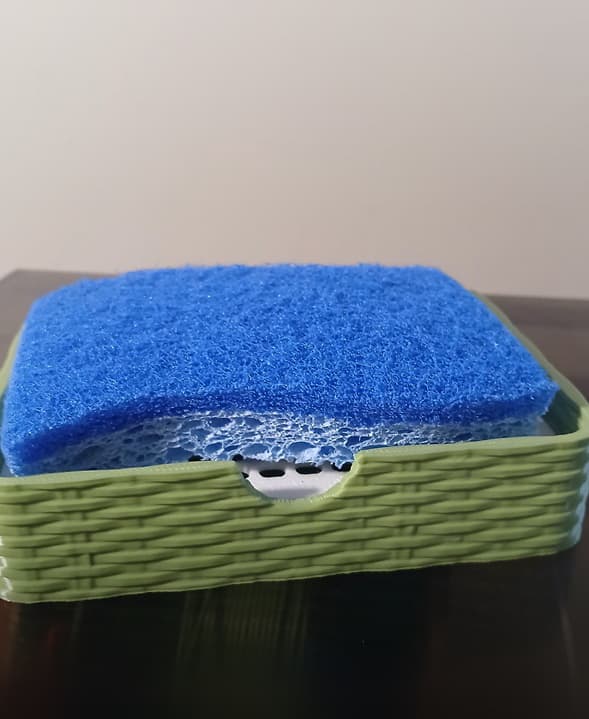 Woven Sponge Rest 3d model