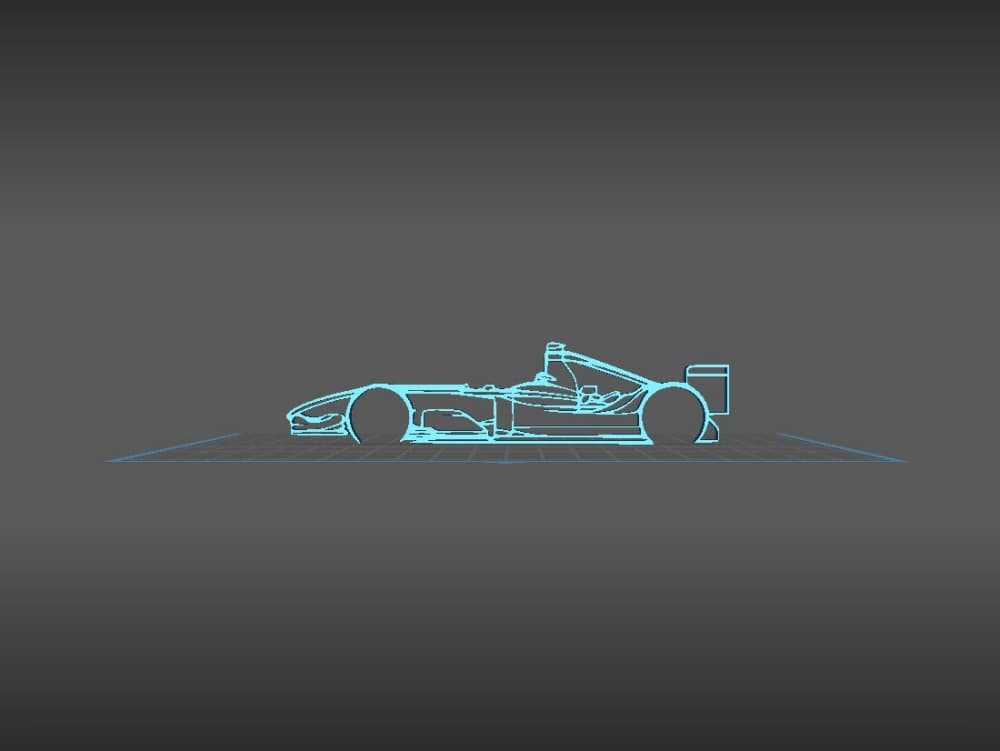 Formula 1 - 2004 Wall Art 3d model