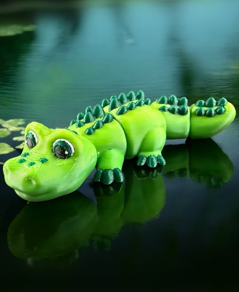 Alligator Mini Articulated Flexi 3d model