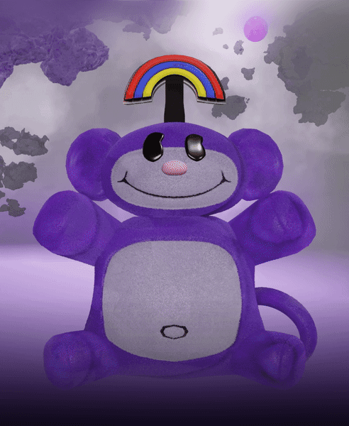 KND Rainbow Monkey 3d model