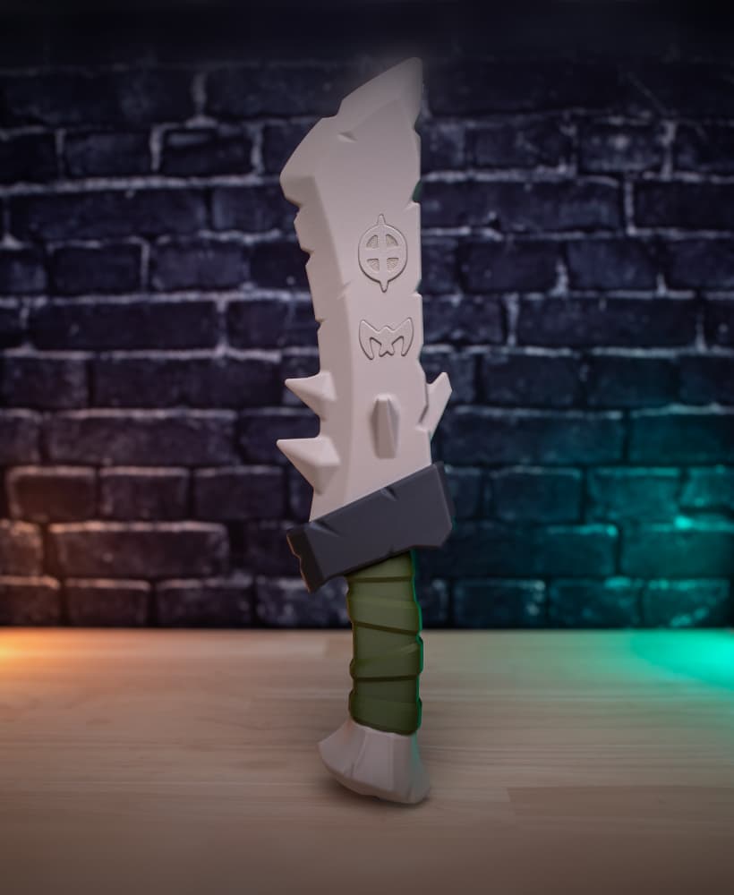 Mawsplitter - Sword Prop Kit | No Supports, No AMS, No Glue 3d model